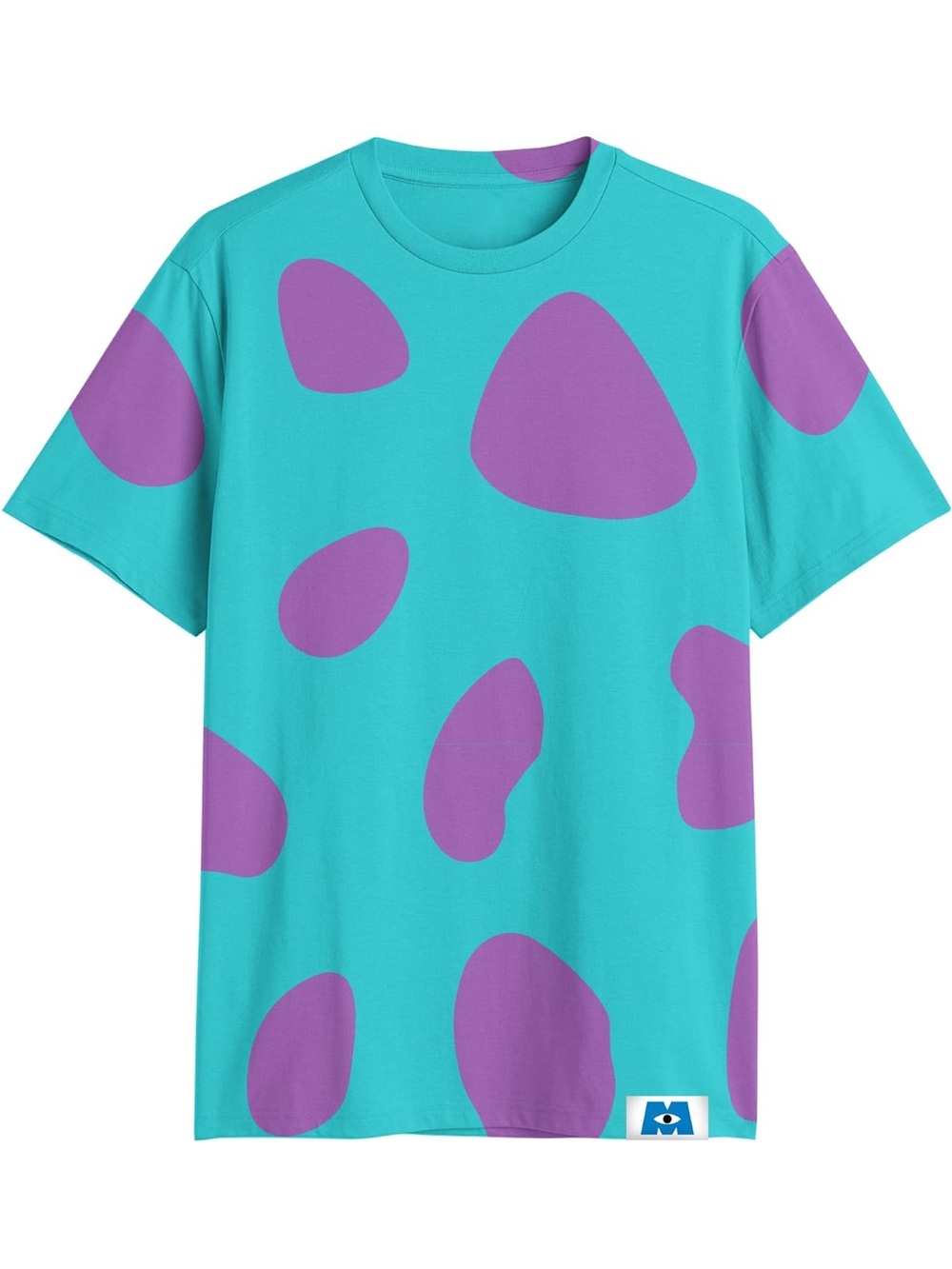 Disney Pixar Monsters Inc Sulley All-Over Print Adult Cosplay T-Shirt Tee